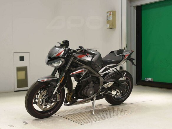 2019 Triumph Street Triple, серый, 880000 рублей - вид 1