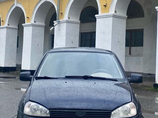2008 Lada (ВАЗ) Kalina I, синий, 95000 рублей, вид 2