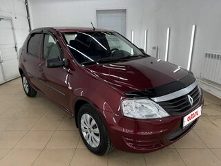 2010 Renault Logan I Рестайлинг, красный, 389000 рублей, вид 1