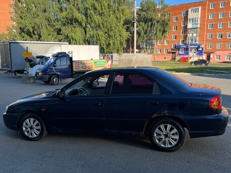 2007 Kia Spectra I Рестайлинг 2, синий, 190000 рублей, вид 5