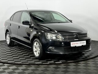 2012 Volkswagen Polo V, чёрный, 690000 рублей, вид 4
