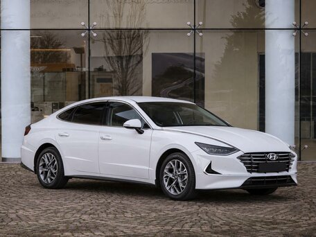 2021 Hyundai Sonata VIII (DN8), белый, 2195000 рублей, вид 3