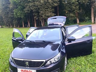 2019 Peugeot 308 II Рестайлинг, синий, 879000 рублей, вид 2