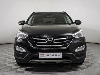 2014 Hyundai Santa Fe III, чёрный, 1618000 рублей, вид 2
