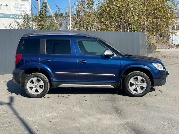 2012 Skoda Yeti I, синий, 783000 рублей - вид 3