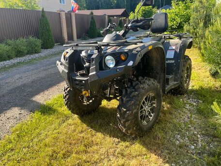 2014 Stels ATV-600YL Леопард, чёрный, 450000 рублей, вид 2