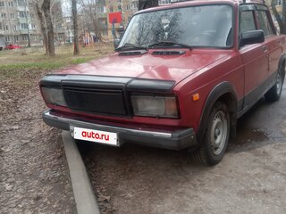 1991 Lada (ВАЗ) 2107, красный, 125000 рублей, вид 1