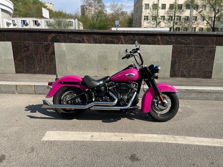 2021 Harley-Davidson Heritage, розовый, 1800000 рублей, вид 1