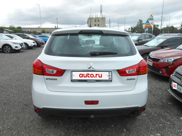2014 Mitsubishi ASX I Рестайлинг, белый, 1350000 рублей - вид 5