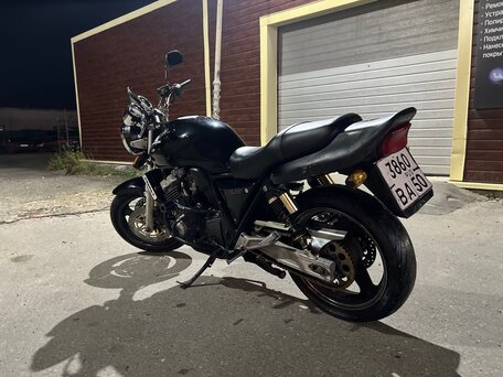 1993 Honda CB 400 Super Four, чёрный, 210000 рублей, вид 1