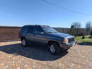 1996 Jeep Grand Cherokee I (ZJ) Рестайлинг, серый, 2500000 рублей, вид 1
