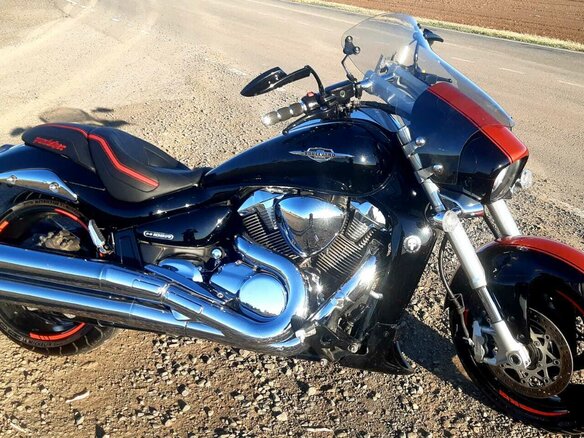2012 Suzuki Boulevard M109R, чёрный, 1100000 рублей - вид 11