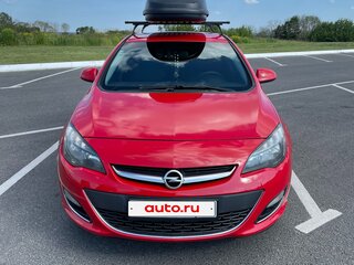 2014 Opel Astra J Рестайлинг, красный, 950000 рублей, вид 2