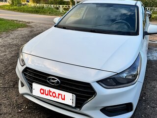 2019 Hyundai Solaris II, белый, 1400000 рублей, вид 4
