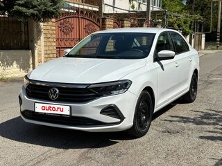 2020 Volkswagen Polo VI, белый, 1250000 рублей, вид 1