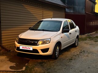 2015 Lada (ВАЗ) Granta I, белый, 420000 рублей, вид 1