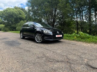 2013 Volkswagen Golf VII, чёрный, 1320000 рублей, вид 4