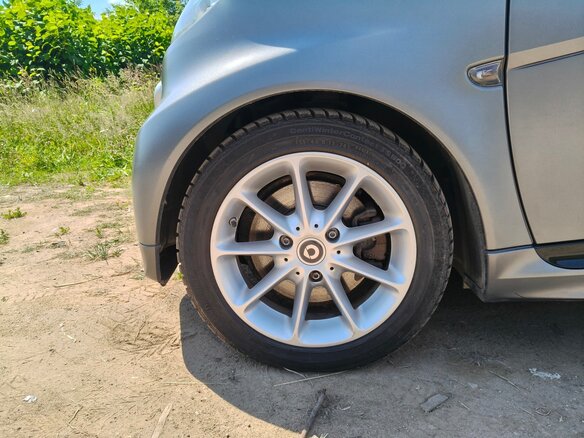 2015 Smart Fortwo II, серый, 900000 рублей - вид 9