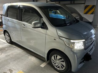 2018 Honda N-WGN I Рестайлинг, синий, 810000 рублей, вид 3
