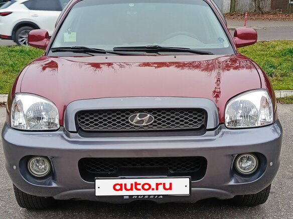 2002 Hyundai Santa Fe I, пурпурный, 600000 рублей