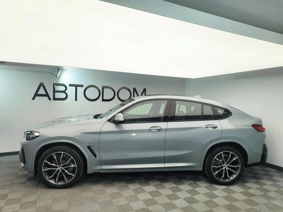 2024 BMW X4 30i II (G02) Рестайлинг, серый - вид 4