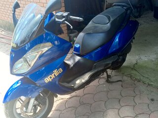 2003 Aprilia Atlantic 125/250, синий, 120000 рублей, вид 4