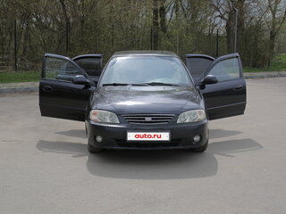 2007 Kia Spectra I Рестайлинг 2, чёрный, 380000 рублей, вид 1