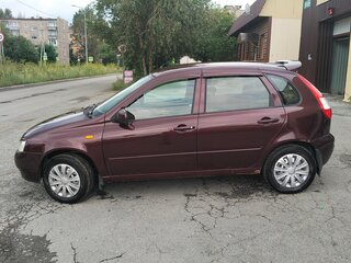 2012 Lada (ВАЗ) Kalina I, пурпурный, 300000 рублей, вид 4