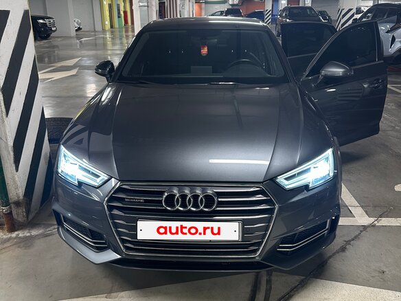 2017 Audi A4 V (B9), серый, 3400000 рублей - вид 1