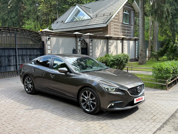 2015 Mazda 6 III (GJ) Рестайлинг, коричневый, 1800000 рублей