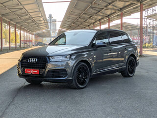 2017 Audi Q7 II (4M), серый, 3799500 рублей, вид 4