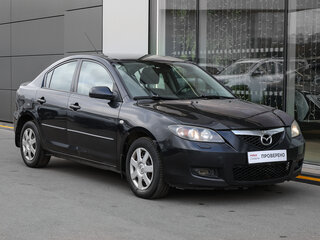 2008 Mazda 3 I (BK) Рестайлинг, чёрный, 498000 рублей, вид 2