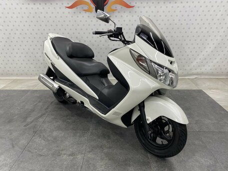 2006 Suzuki Burgman (SkyWave) 400, белый, 285000 рублей, вид 3