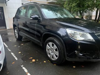2009 Volkswagen Tiguan I, чёрный, 850000 рублей, вид 2