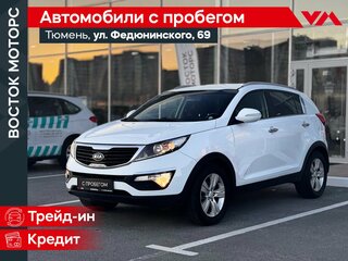 2011 Kia Sportage III, белый, 1230000 рублей, вид 1