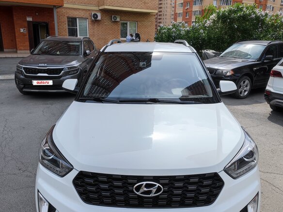 2020 Hyundai Creta I Рестайлинг, белый, 2050000 рублей - вид 2