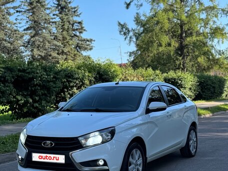2021 Lada (ВАЗ) Vesta I, белый, 900000 рублей, вид 1
