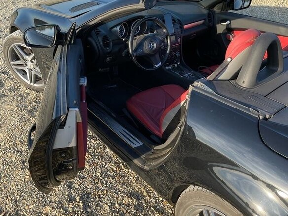 2009 Mercedes-Benz SLK-Класс 280 II (R171) Рестайлинг, чёрный, 2550000 рублей - вид 7