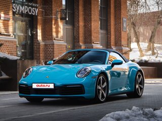 2019 Porsche 911 Carrera 4S VIII (992), голубой, 10000000 рублей, вид 5