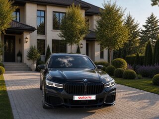 2021 BMW 7 серии 730d xDrive VI (G11/G12) Рестайлинг, чёрный, 7340000 рублей, вид 3