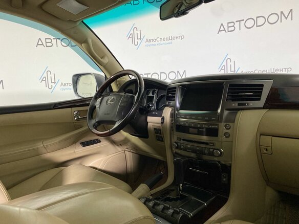 2008 Lexus LX 570 III, серый - вид 11