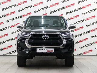 2021 Toyota Hilux VIII Рестайлинг 2, чёрный, 3795170 рублей, вид 2