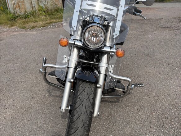 2009 Yamaha XVS950, синий, 650000 рублей