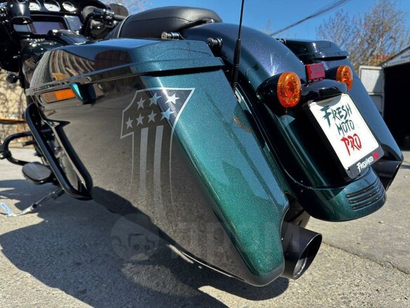 2021 Harley-Davidson Street Glide Special, зелёный, 2290000 рублей - вид 19
