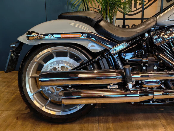 2024 Harley-Davidson Fat Boy, серый, 3300000 рублей - вид 9