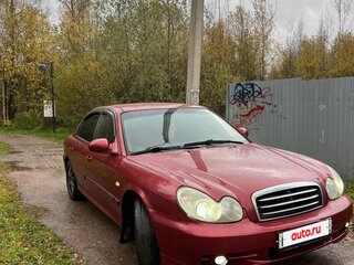 2004 Hyundai Sonata ТагАЗ IV (EF) Рестайлинг, красный, 500000 рублей, вид 4