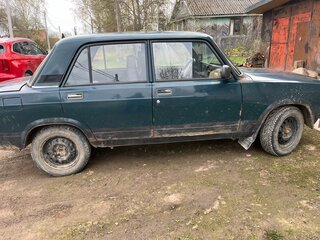 2008 Lada (ВАЗ) 2107, зелёный, 100000 рублей, вид 4