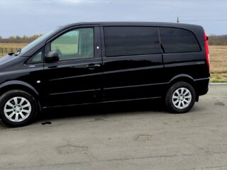 2011 Mercedes-Benz Vito 116 CDI L3 II (W639) Рестайлинг, чёрный, 1700000 рублей, вид 4