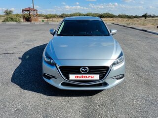 2016 Mazda 3 III (BM) Рестайлинг, серебристый, 1670000 рублей, вид 1