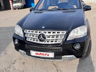 2011 Mercedes-Benz M-Класс 350 II (W164) Рестайлинг, чёрный, 1850000 рублей, вид 2
